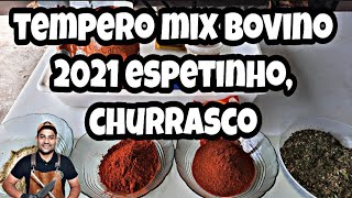 TEMPERO MIX BOVINO 2021,ESPETINHO,CHURRASCO