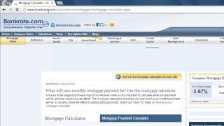 How to Use Mortgage Calculator Online