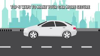 5 Ways To Make Your Car More Secure