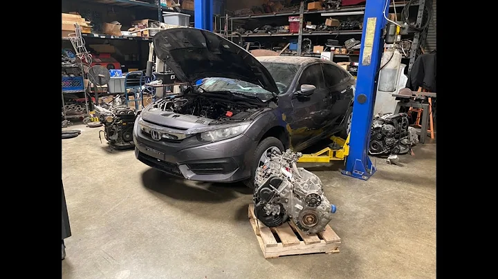 HOW GOOD IS A LKQ, JUNK YARD, MOTOR FROM EBAY? 2016 Honda Civic JUNK YARD MOTOR.