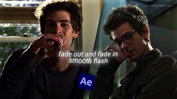 fade out / fade in and flash | after effects tutorial