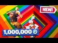 If You WIN, You Get 1 Million VBUCKS (Fortnite Rainbow Dropper Challenge)