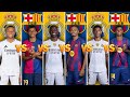 Comparison Mbappé Vs Yamal Vs Raphinha Vs Vinícius Jr Vs Jude Bellingham Vs Marcus Rashford