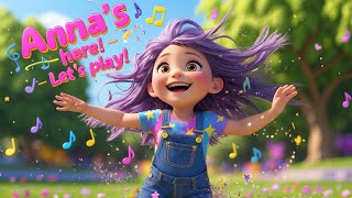 Fun Nursery Rhymes, Childrens Songs Annas Here Lets Play