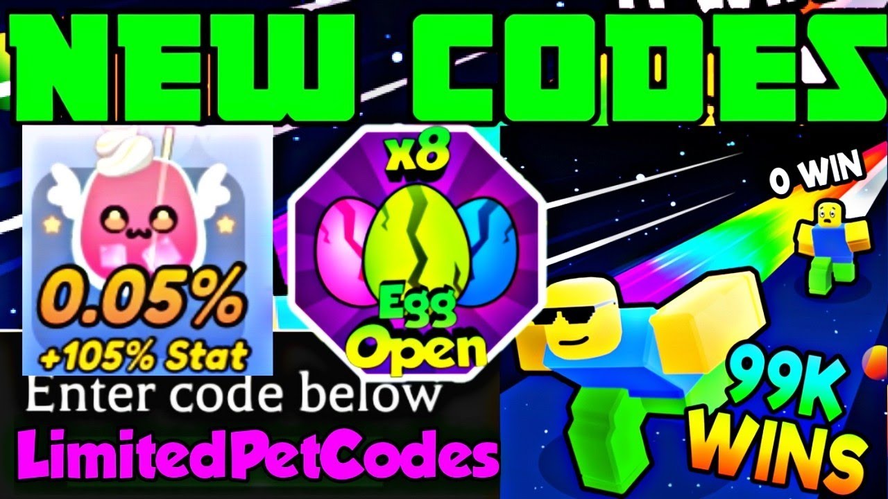 Pet Race Clicker Codes December 2023 - RoCodes