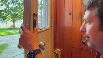 The Worlds Best Smart Lock! Smonet Smart Lock Installation