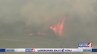 Logan County residents on high alert after Friday's wildfires