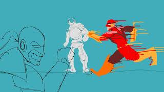 flash, test animation