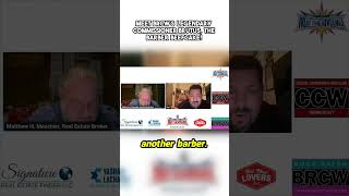 Meet BRCW’s Legendary Commissioner Brutus the Barber Beefcake! The Matthew Mania #short #shorts