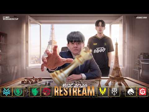 TEAM SPIRIT VS IGNITE GAMING !! RESTREAM MSC X EWC 2026