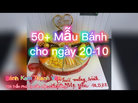 Video Bánh kem Thanh Vân : Các mẫu bánh kem đẹp cho ngày... - youtube