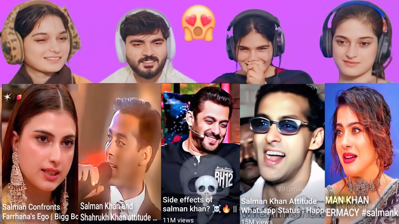 Salman Khan attitude & sigma 😎 | Bhai Jan thug Life Reaction 