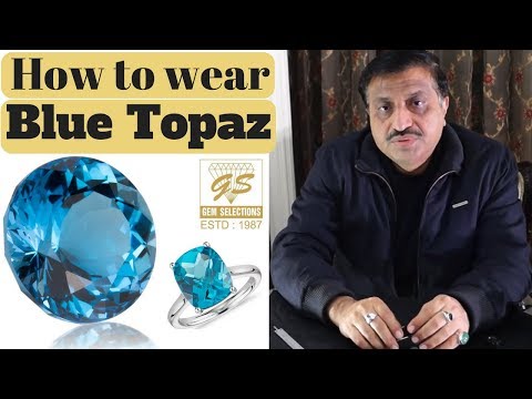 Video: Ano ang hitsura ng Blue Topaz?