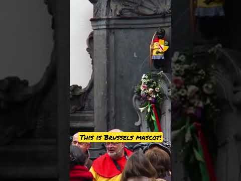 Video: Brysselin tunnetuin nähtävyys on Manneken Pis -suihkulähde