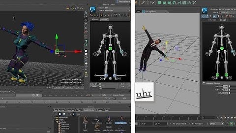 Maya: Character Comes From Motionbuilder