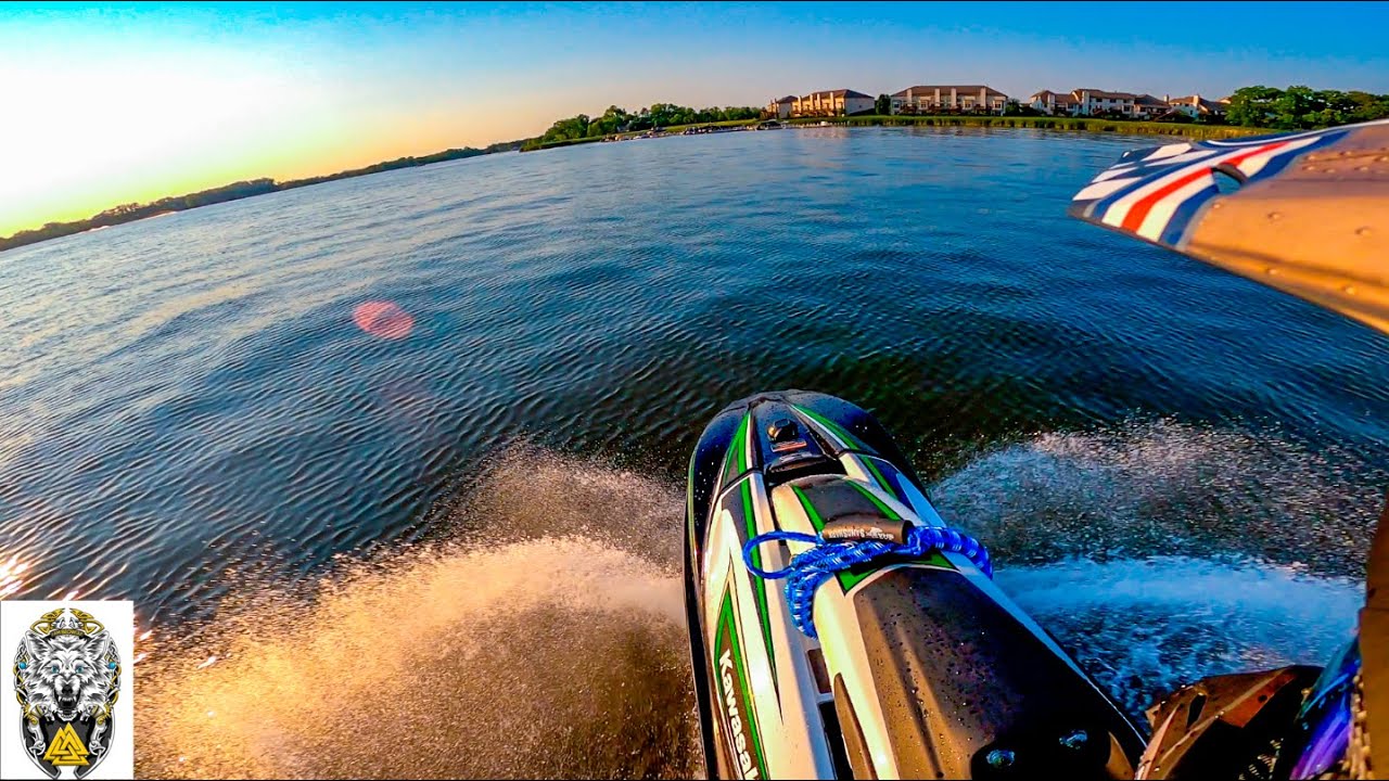 Kawasaki SXR 1500 Stand Up JetSki Fox Chain O'Lakes IL Part 3 YouTube