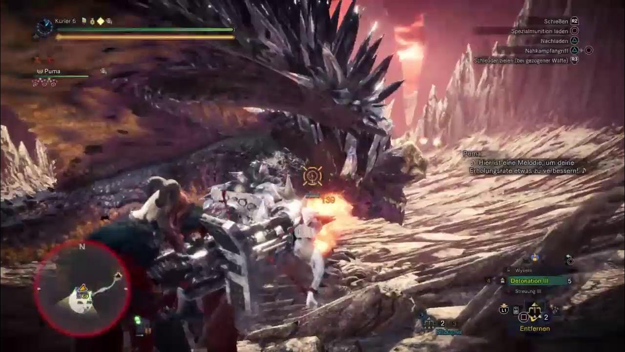 MHW Iceborne Die Leitlande und Großer GeisteraderEdelstein Farmen YouTube