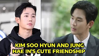 Kim Soo Hyun Talks About Friendship With Jung Hae In