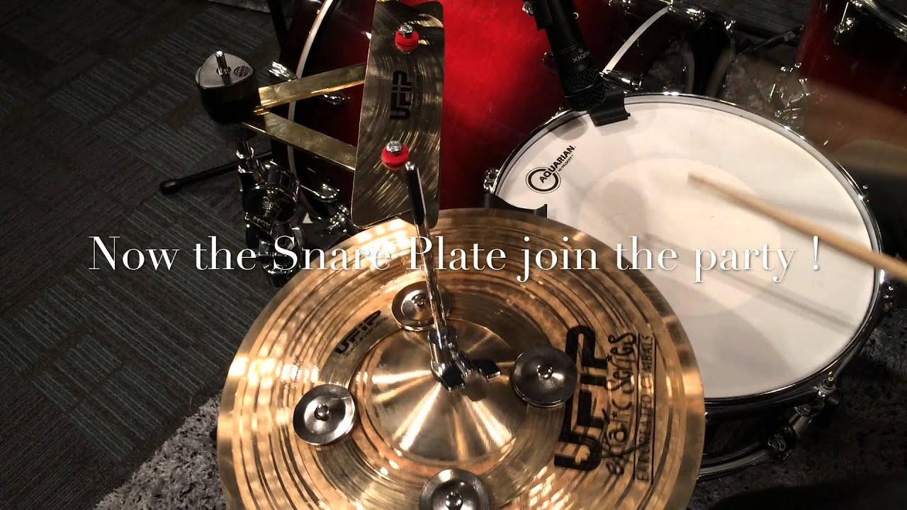 UFIP Cymbals Effects : Snare Plate & Jingo Hat