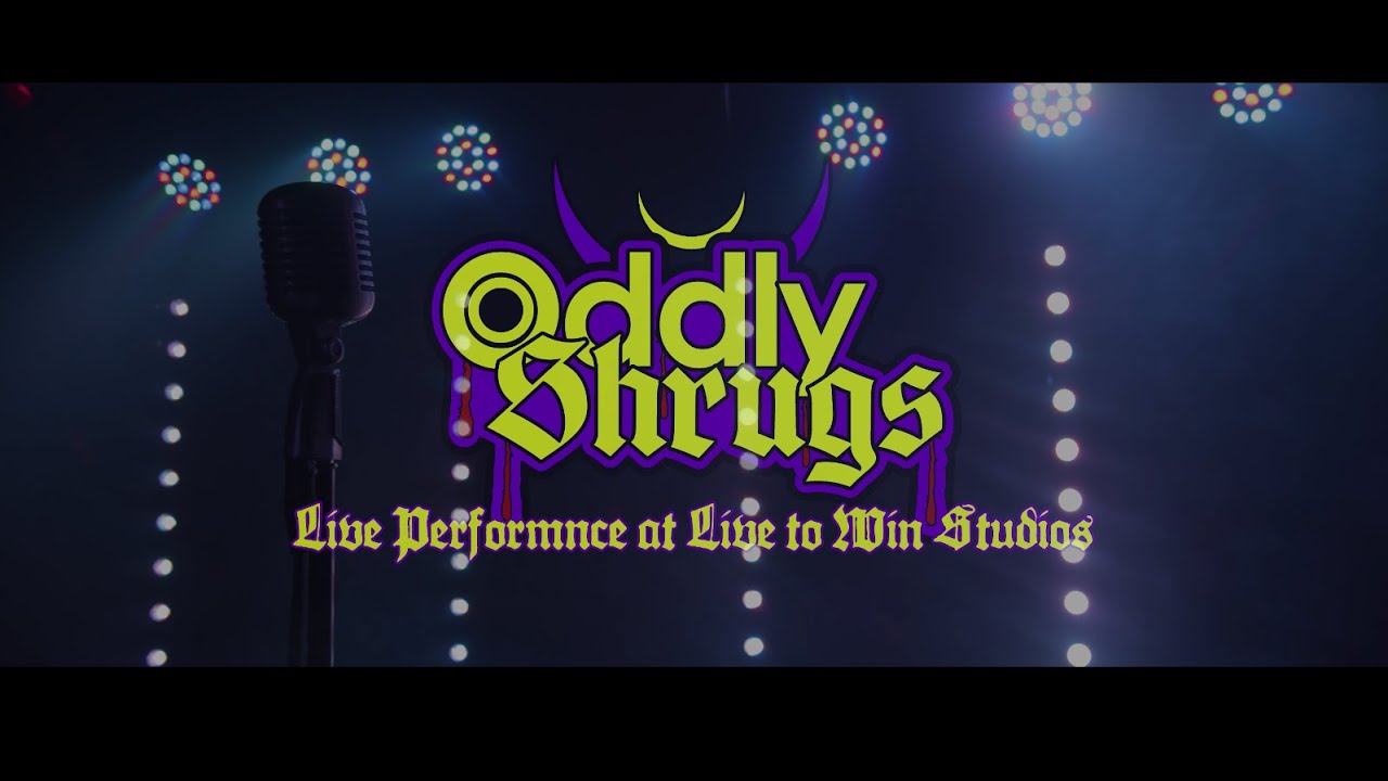 Oddly Shrugs performing at Live to Win Studios