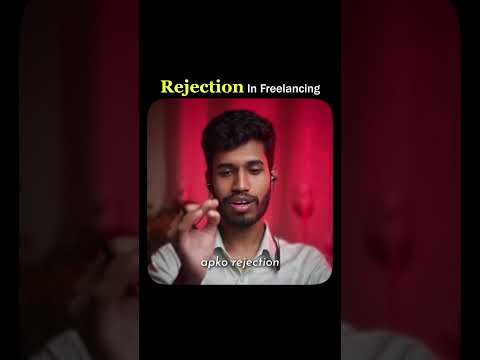 Rejection in Freelancing: Why Most Beginners Quit? #freelancing #shorts