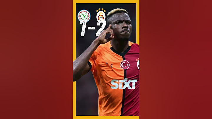 Çaykur Rizespor 1-2 Galatasaray #süperlig #galatasaray #rizespor #maçsonucu #gs