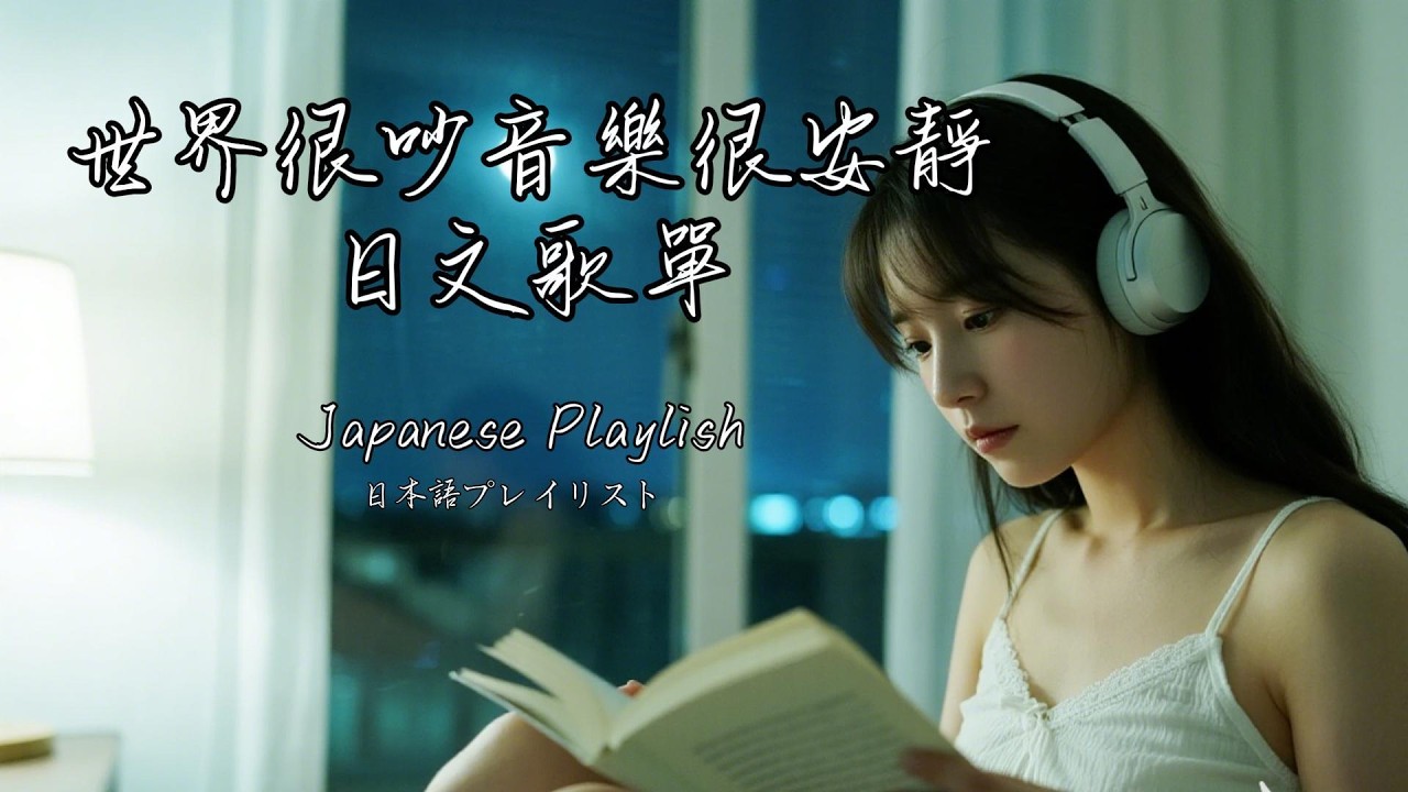🌙 深夜電台｜如果你也睡不著，讓這些日文旋律陪你一會兒｜Relaxing Japanese Music for Sleep#深夜歌單 #失眠音樂 #助眠音樂
