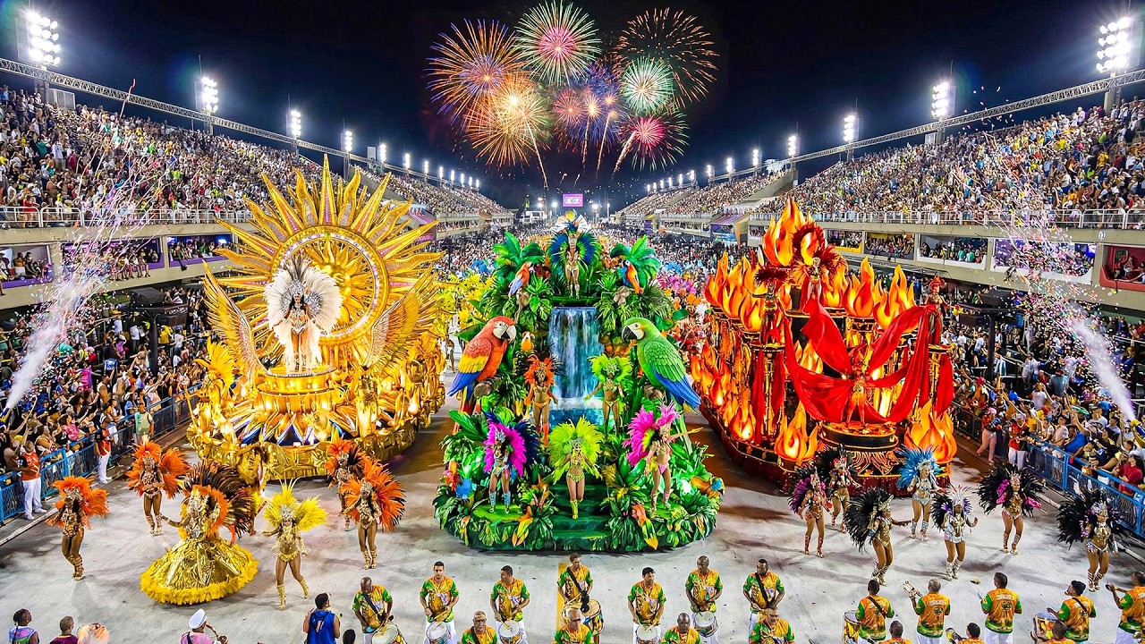 Карнавал в Рио-2026 – крупнейший карнавальный фестиваль в Бразилии | Парад самбы на Самбадроме в Рио