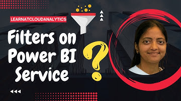 Is Visual level filter visible on Power BI Service | Filters on Power BI Service