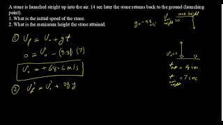 Free Fall Example 4