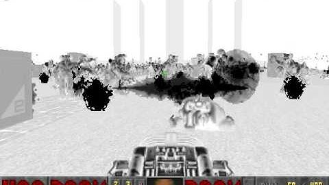 doom 2 very hard level 3 UV-max in 47:46 (alone in the dark )