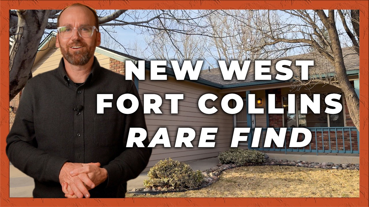 Rare West Fort Collins Home Just Listed Near Trails & Horsetooth
