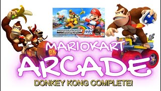 Mario Kart Arcade GP DX [V1.18] Complete Donkey Kong Playthrough All 1st!