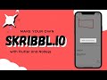 How To Build Your Own Skribbl.io | Skribbl.io Clone | Flutter Tutorial | Node.js | MongoDB | Sockets