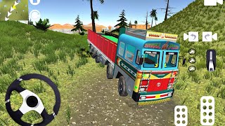 Tata Truck Crazy Off-Road Driving Sim 3D : 2026 Indian Truck Simulator : Android Gameplay screenshot 5