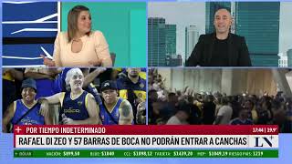 Rafael Di Zeo Y 57 Barras De Boca No Podrán Entrar A Canchas Por Tiempo Indeterminado