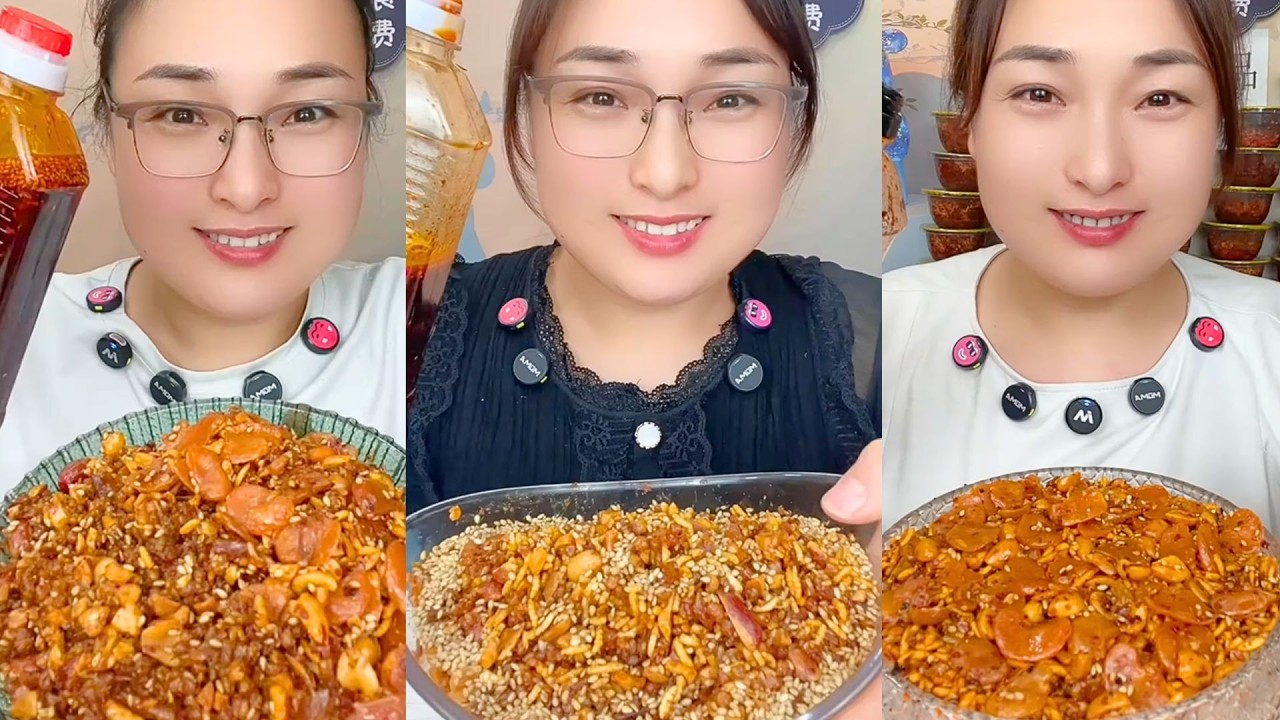 Traditional Spicy Food Eating | Chinese Mukbang #85