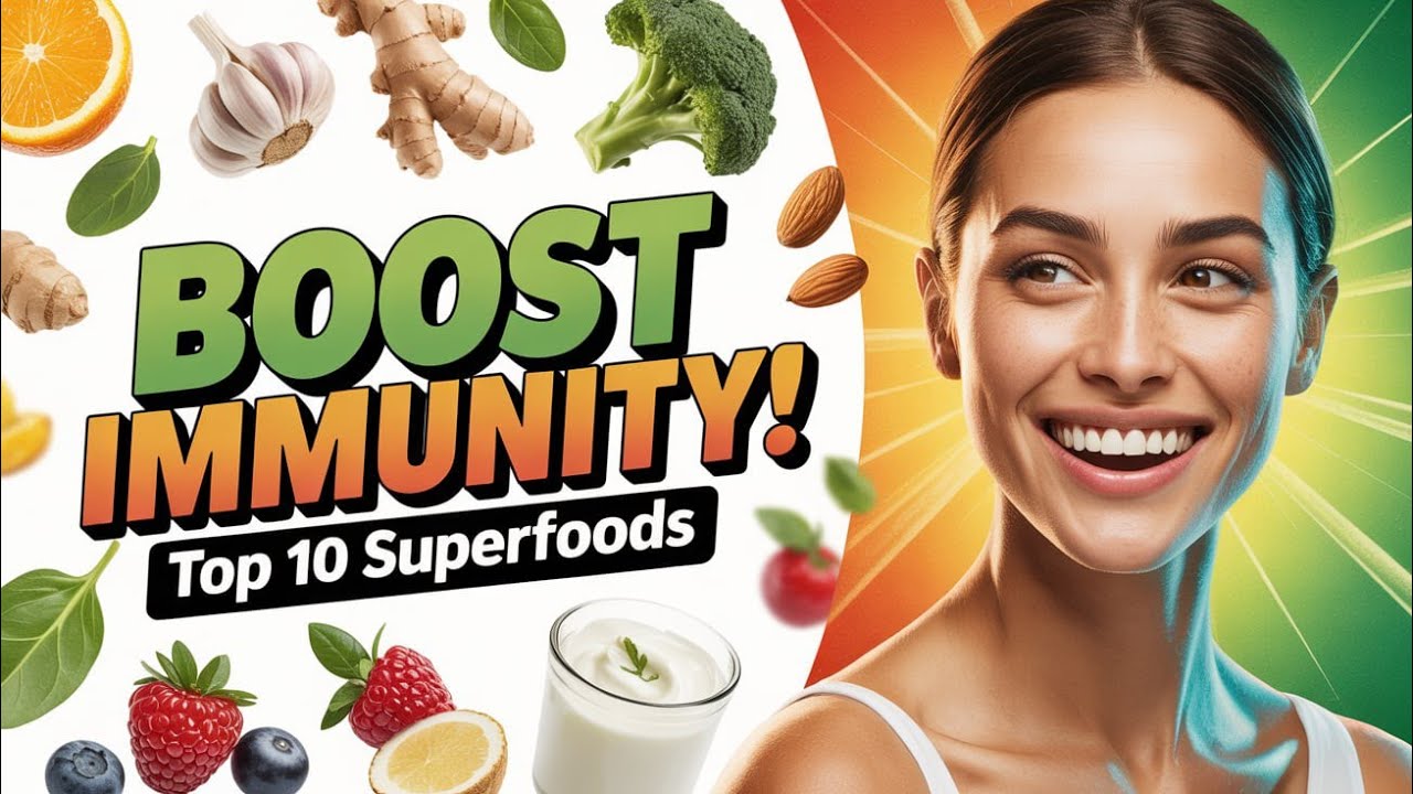 Top 10 Superfoods to Boost Your Immune System Naturally - YouTube