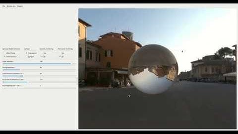 Ray tracing and cook torrance rendering