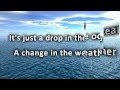 Ron Pope - A Drop In The Ocean New Version With Lyrics HD