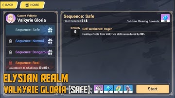 Honkai Impact 3rd Elysian Realm Valkyrie Gloria [Sequence: Safe]