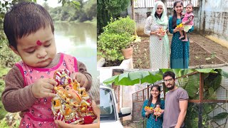 Family ke sath Ganpati visarjan vlogs ||
