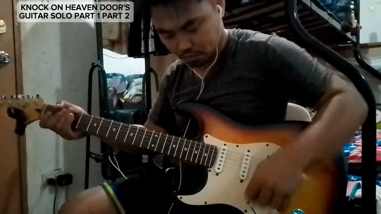 Knock on heaven door's - Gun'sandRose's  ( Guitar solo cover  part 1 & part 2 )