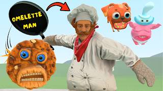 I FOUND OMELETTE MAN FROM DARK PALS THE 1ST FLOOR In Garry's Mod