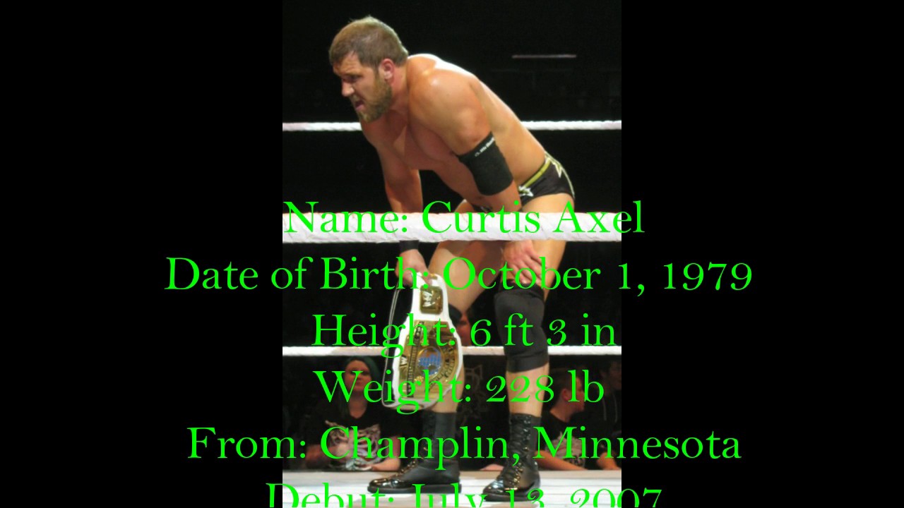 Biography of Curtis Axel - Wrestler Biographies.