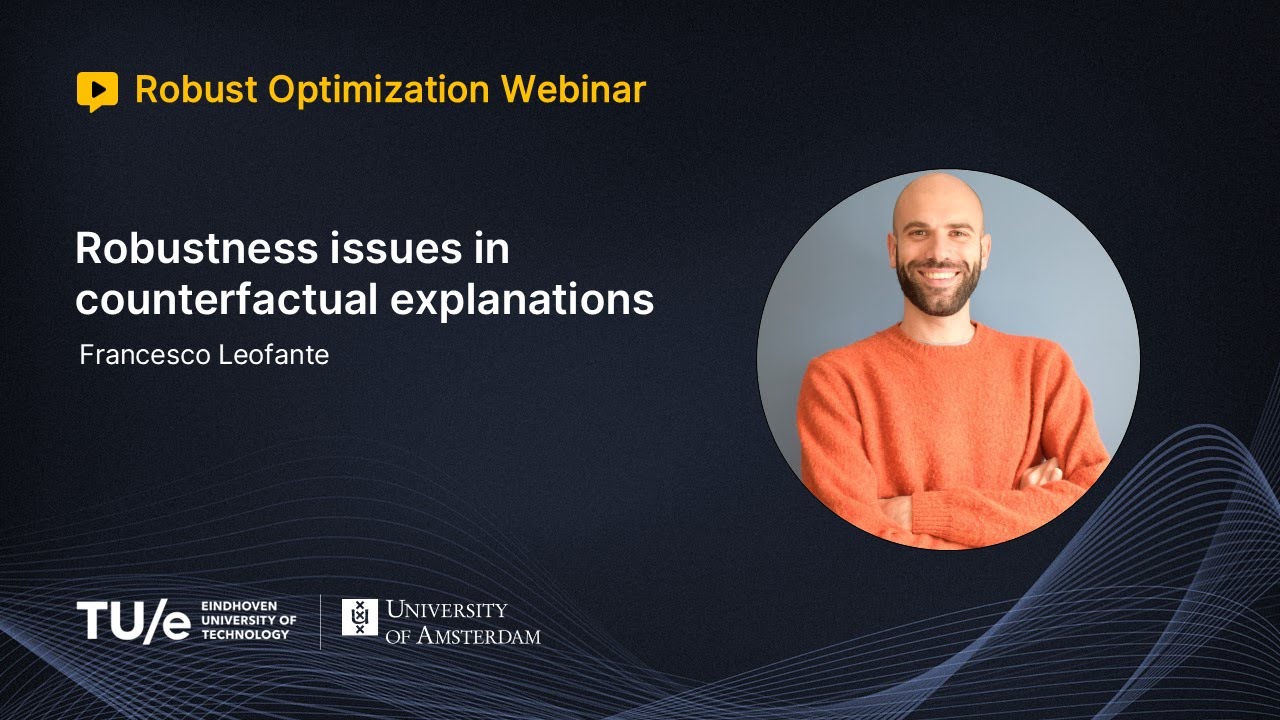 Francesco Leofante - Robustness issues in counterfactual explanations