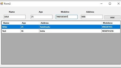 Add Records into DataGridview by manual -Vb.net