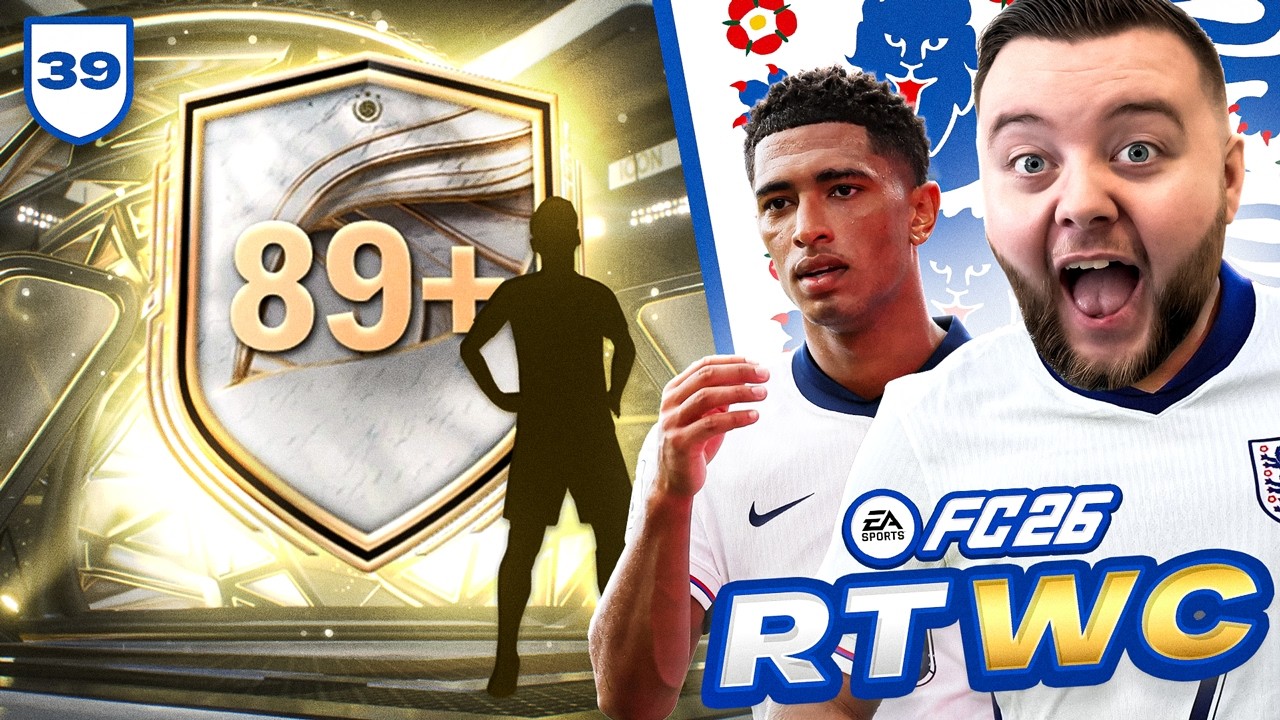 OPENING THE 89+ ENCORE ICON PACK ON THE ENGLAND RTG!!