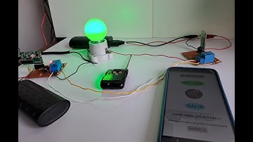 Electricidad & Domótica video 18: Control conmutable de bombillo desde radio frecuencia  y bluetooth