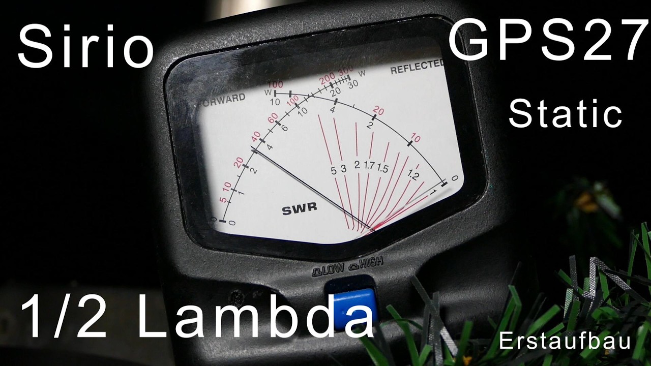 Sirio GPS Halbwelle  (Erstmontage)
